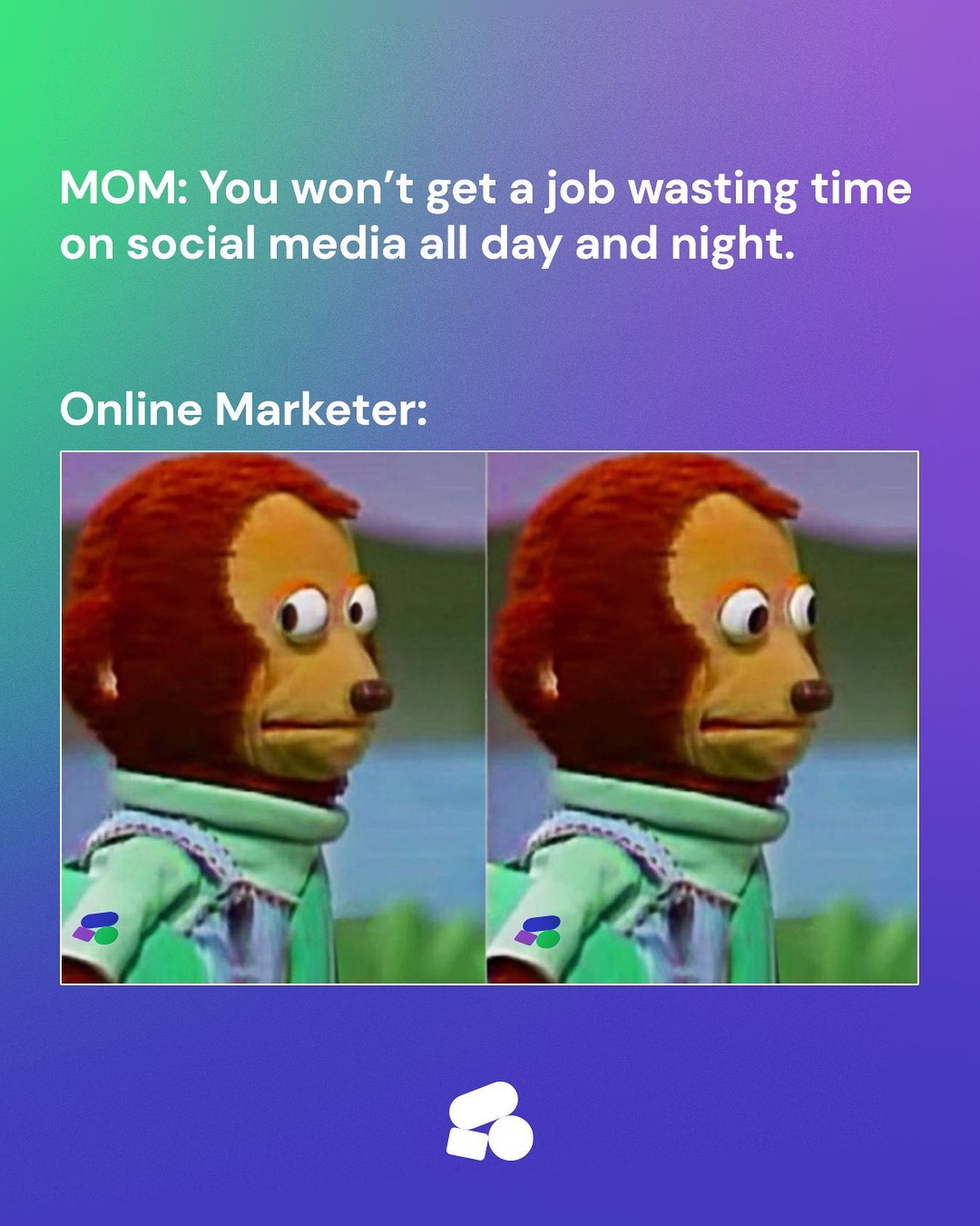 When your mom said you'd never find a job spending all day on social media... π€
But look who's laughing now! GLAD TO BE a Marketing Manager, living the dream! π
#LivingProof #SocialMediaSuccess #ProvingMomWrong #GladToBe #offlinemarketing #onlinemarketing #marketingmeme #meme #socialmediamemes